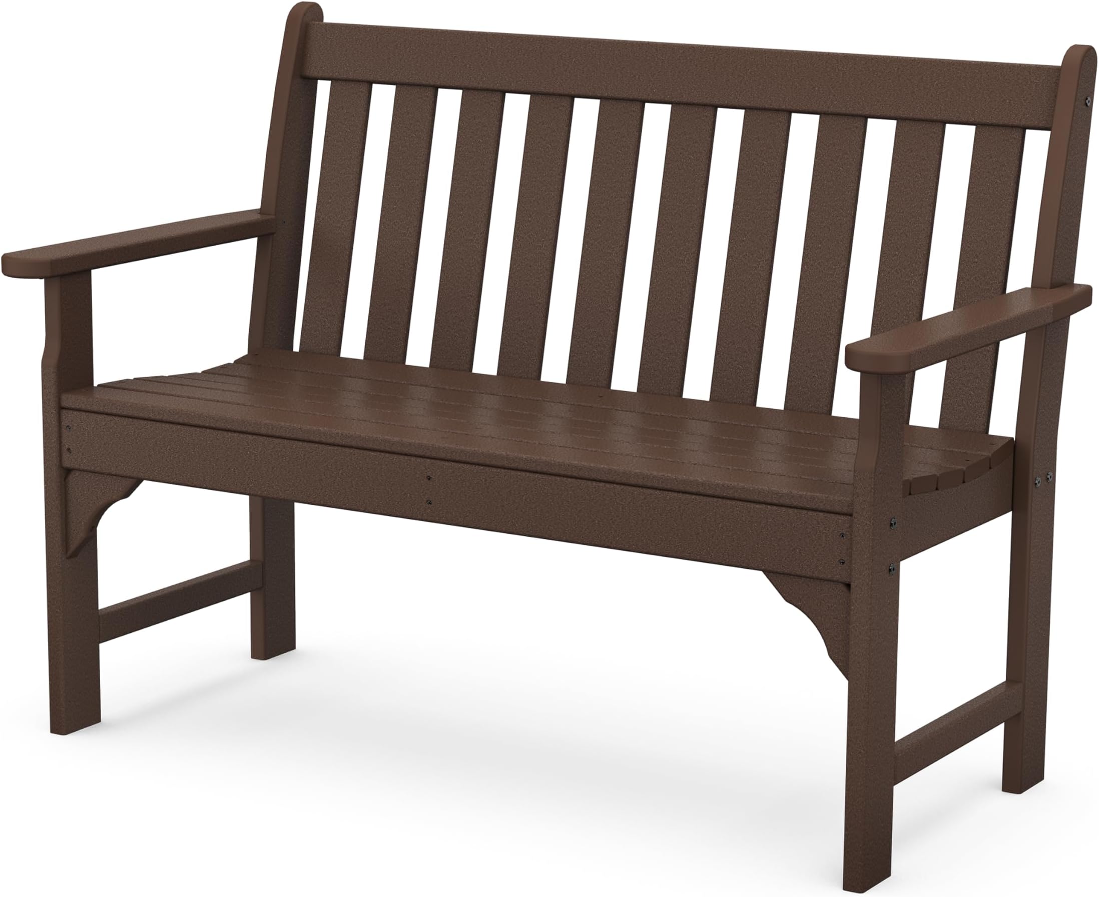 POLYWOOD GNB48MA Vineyard 48" Bench, Mahogany