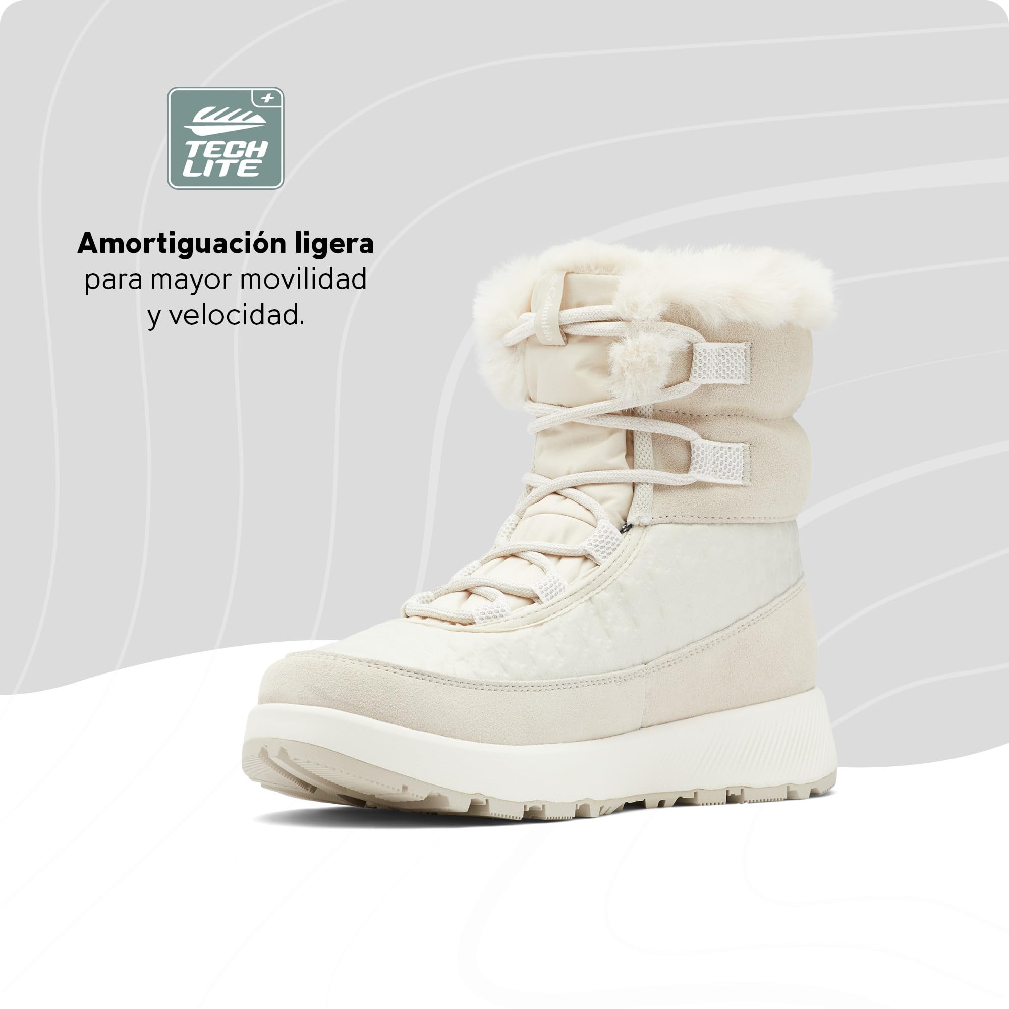 Columbia Zapatillas de Nieve para Mujer, SLOPESIDE PEAK LUXE
