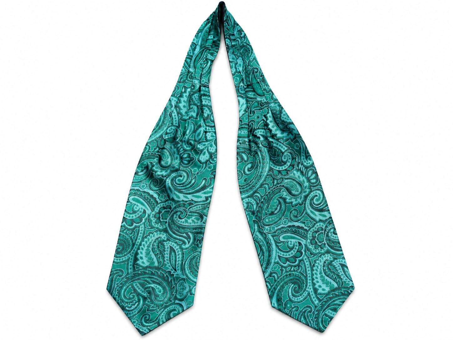 aachino Luxury Paisley Micro Silk Ascot Tie for Men - Premium Italian Style Cravat | Formal & Casual Neckwear for Weddings, Parties, and All Seasons | Elegant Men's Fashion Accessory-picture-56