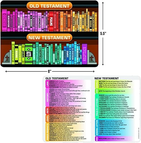 Miniatura 2 de Fun Express Libros de la Biblia - Tarjeta de folleto - 12 piezas - Actividades educativas y de aprendizaje para niños