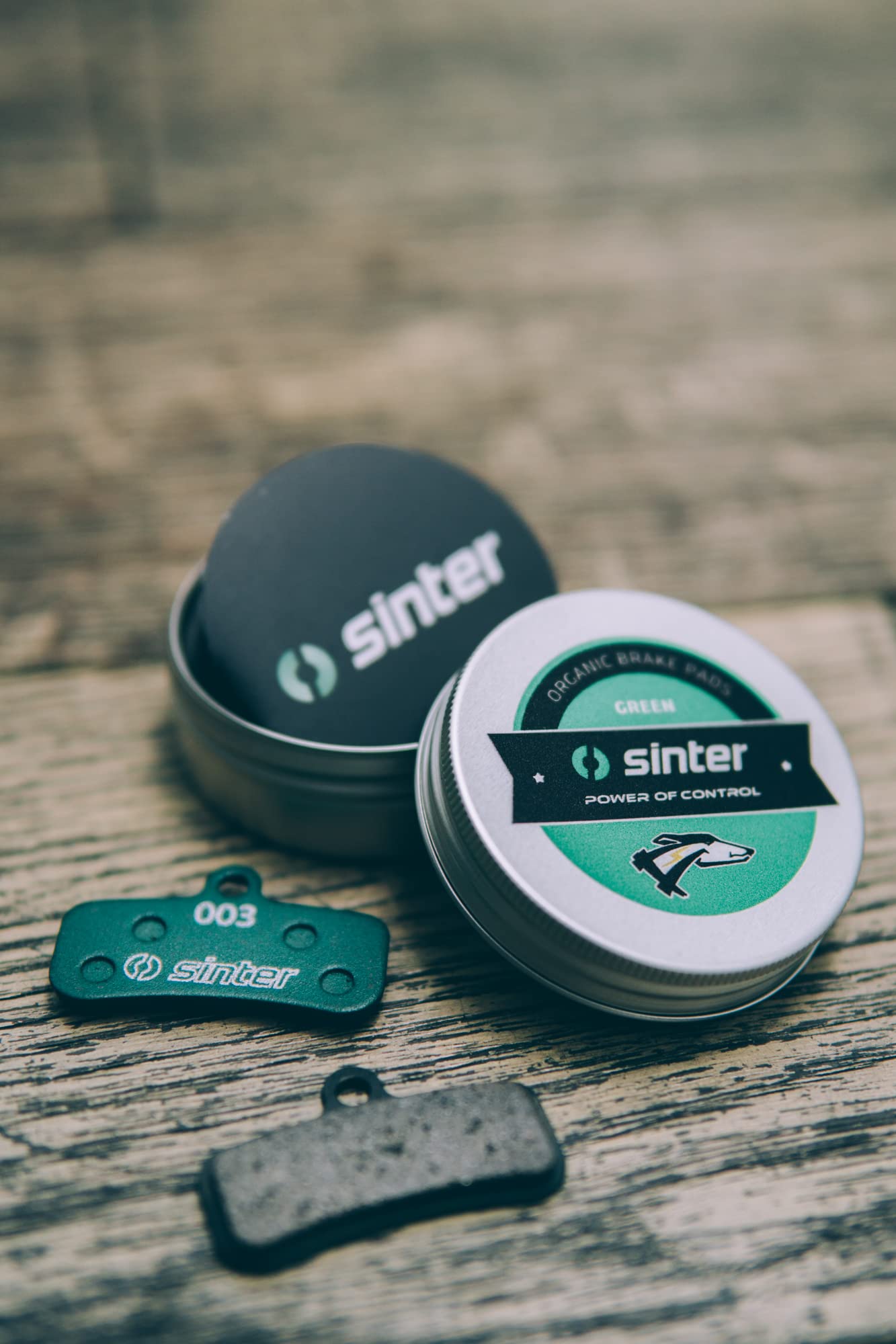 Sinter Disc Brake Pads - 003 Shimano D Green S2032