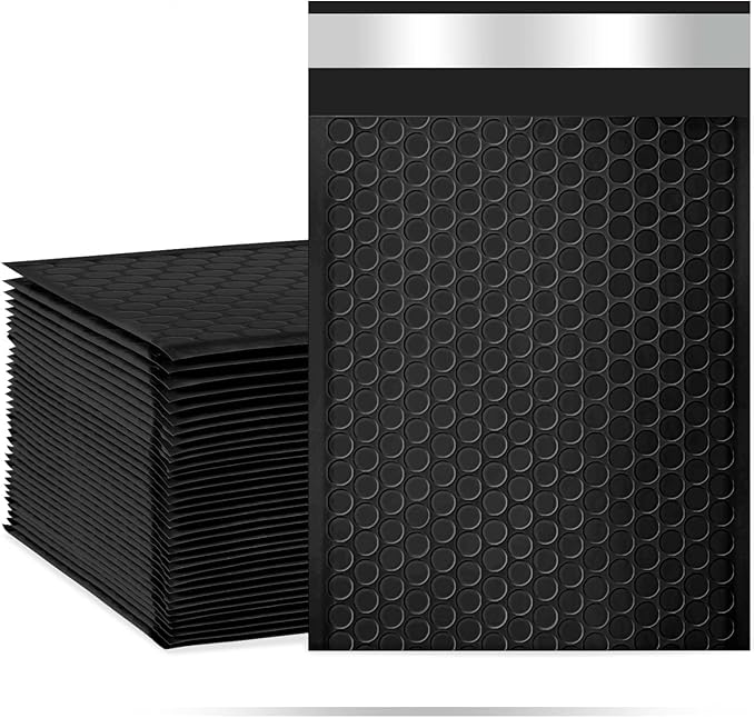 packbabol Bubble Mailers, 8.5x11 Inch Poly Padded Bubble