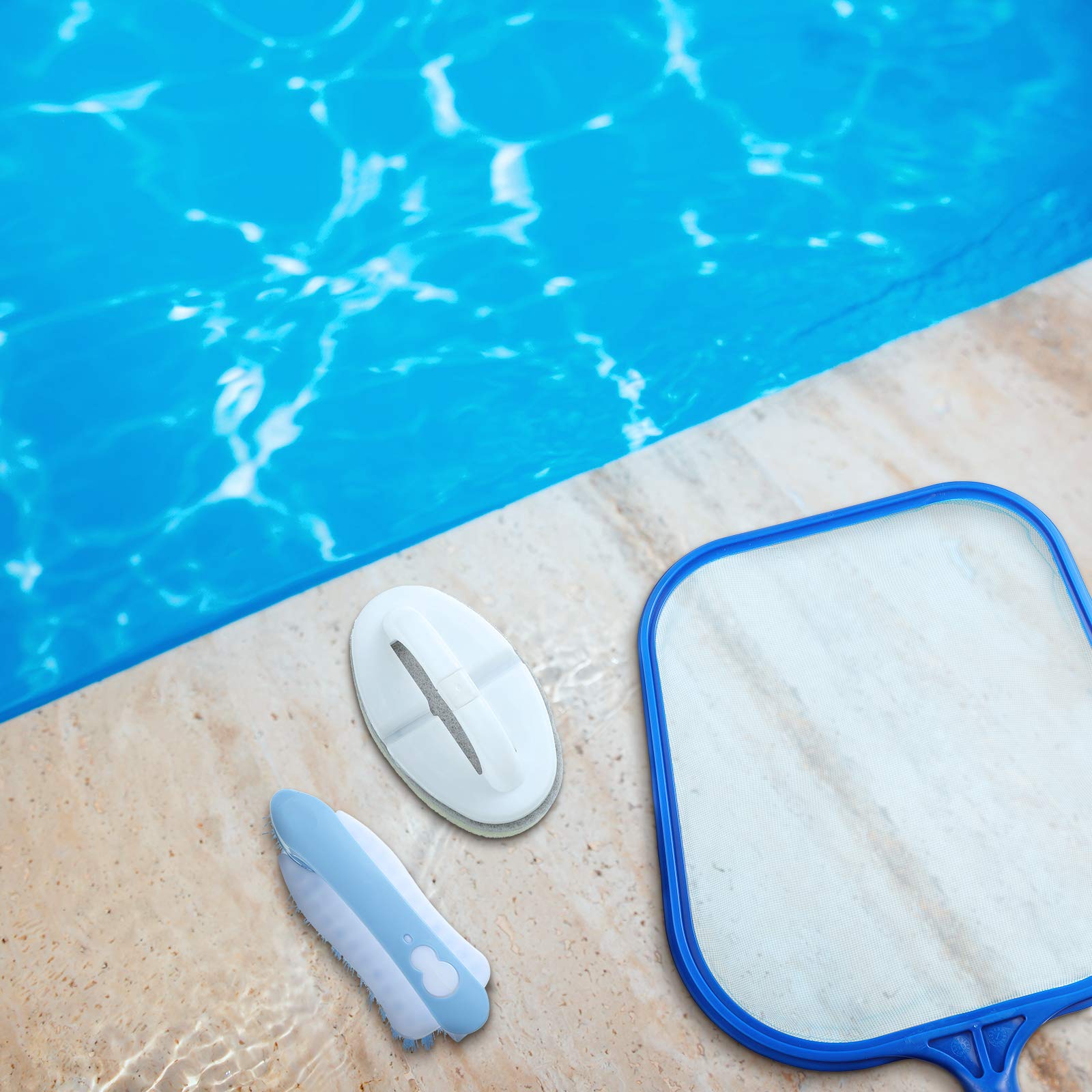 Lot De 2 Filets D'écumoire Pool Piscine – Filet D'écumoire à Mailles