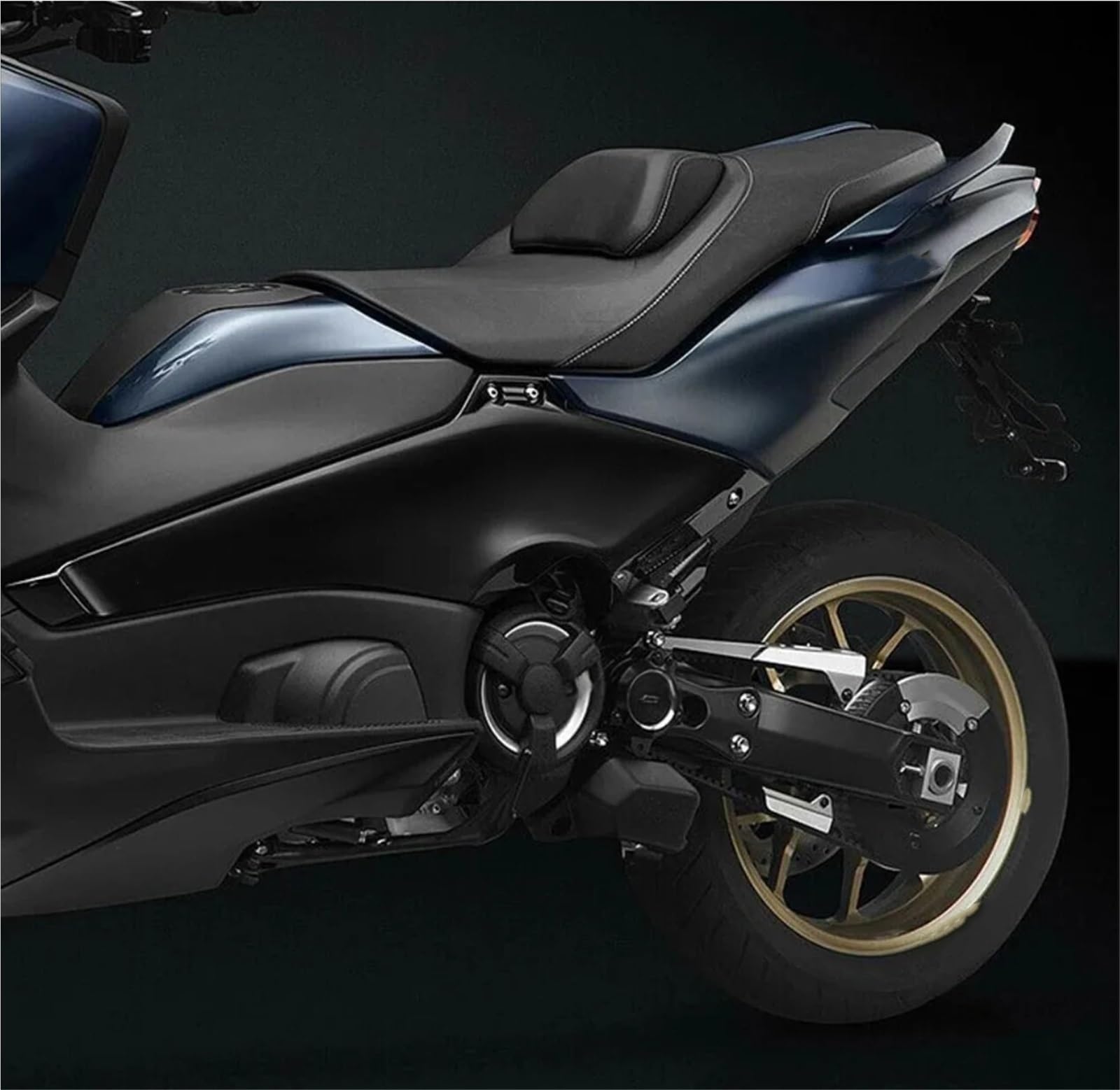 Kettenschutz Protector Für Tmax T-MAX 560 2022–2023 | Motorrad-Hinterriemenschutz-Kettenschutzabdeckung(Black)