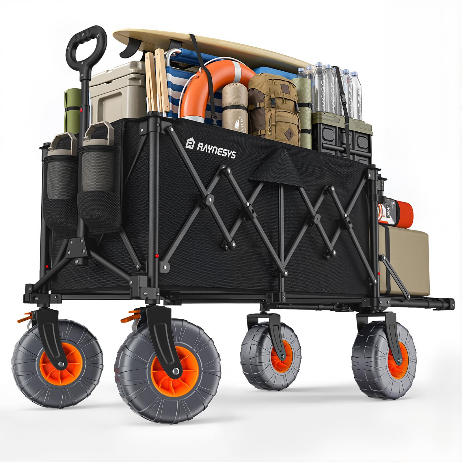 Raynesys Beach Wagon with Big Wheels for Sand