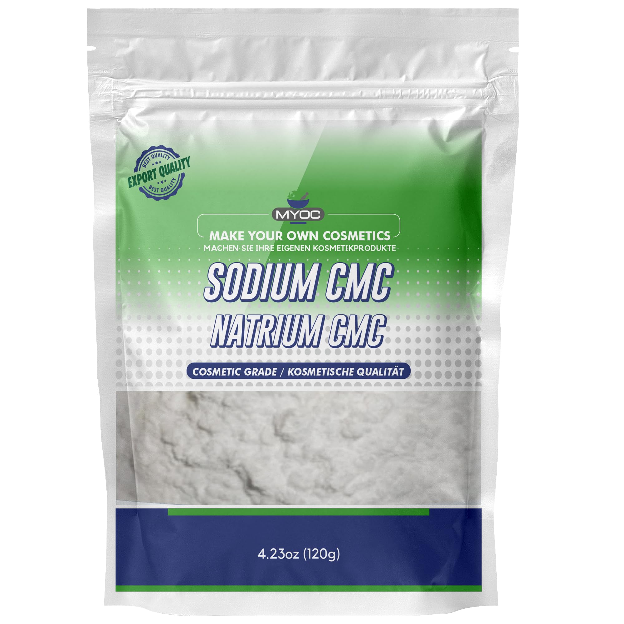 Myoc Sodyum CMC Powder – 120 Gm, Saf Karboksimetil Selüloz Sodyum