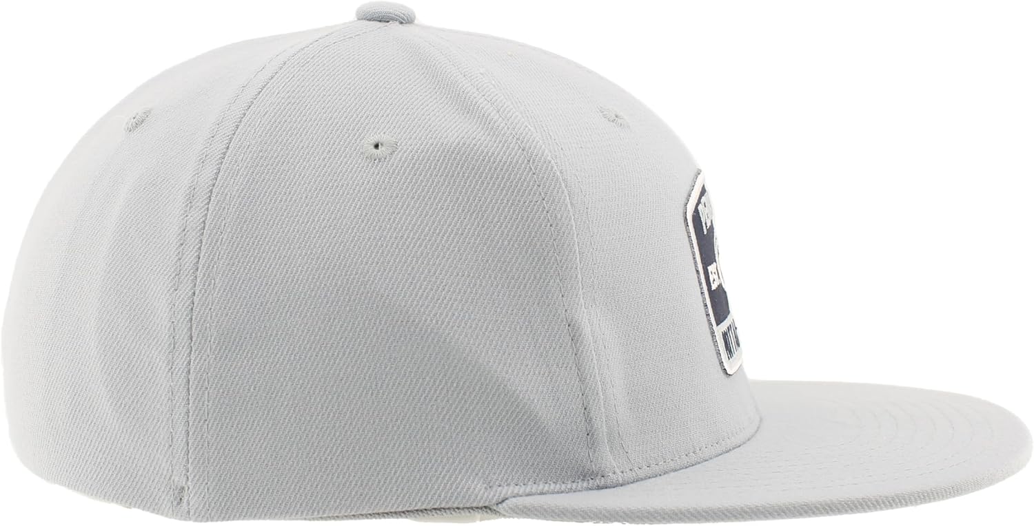 ZHATS Standard NCAA Officially Licensed Fitted Hat M15Z Switchback Light Gray, Grey, Large - Image 7