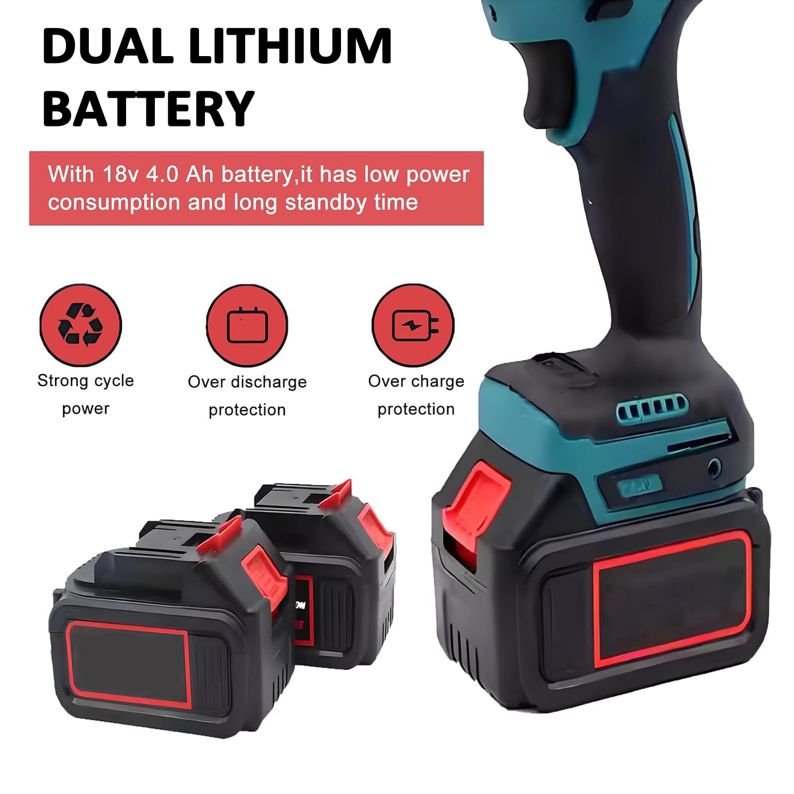 Máquina Pelacables Eléctrica, Pelacables Automático Inalámbrico con 2 Baterías De 4,0 Ah Y 20 Casquillos, Ajuste De Velocidad Continua (2 Niveles), Luz Led, para Pelar Cables De 50 A 300 Mm²