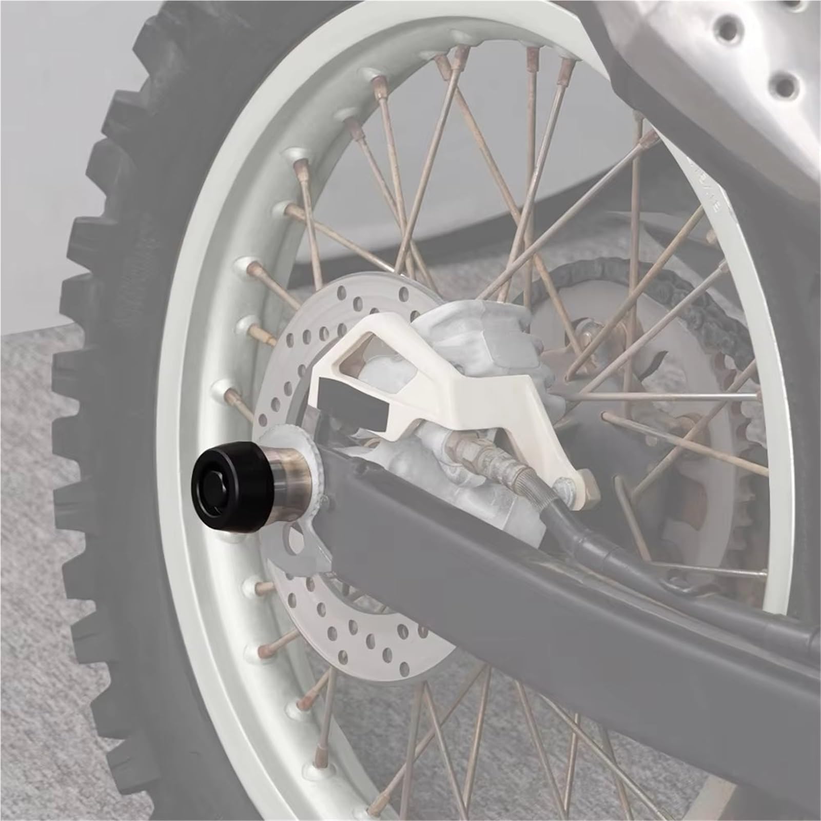Protector contra Choques De Deslizadores Horquilla Eje Delantero Motocicleta para KDX80 para KLX140 para KX60 para KX65