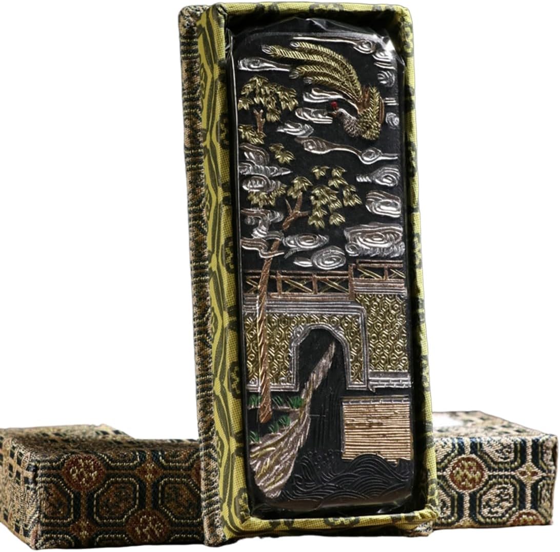 Chinese Ink Stick Set Chinese Collection Ink Stick Sumi-e Ink Sticks Chinese Calligraphy Sumi Ink Black Color, White