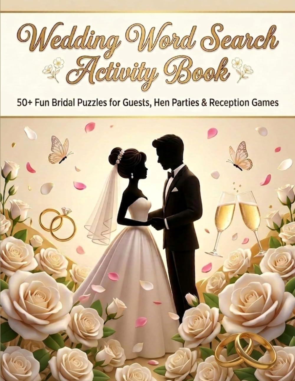 Wedding Word Search Activity Book: 50+ Fun Bridal Puzzles for Guests, Hen Parties & Reception Games (USA Hollydays)