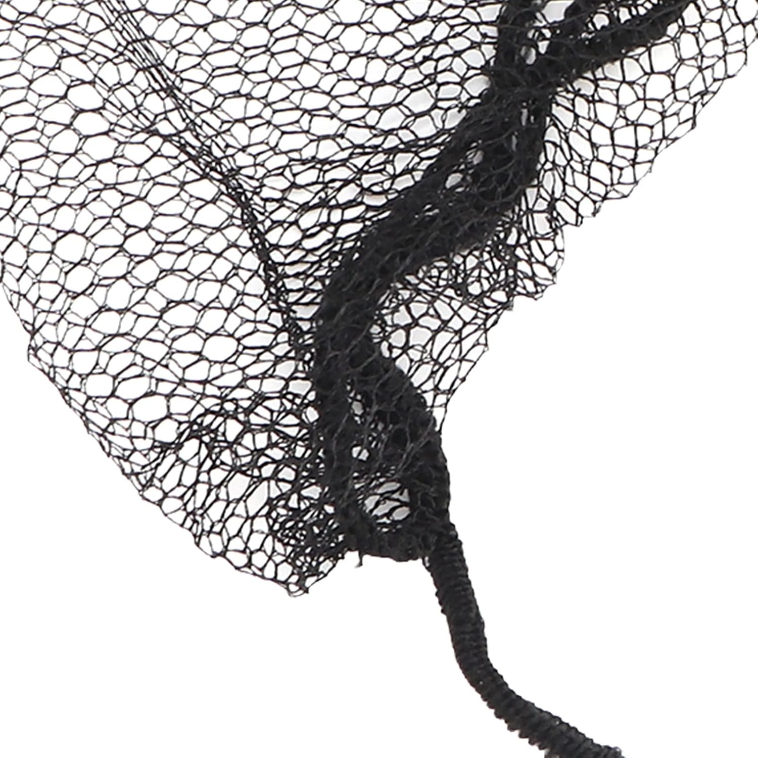 100pcs Disposable Beard Nets Elastic Nylon Breathable Latex Beard Protector Hair Net for Food Service