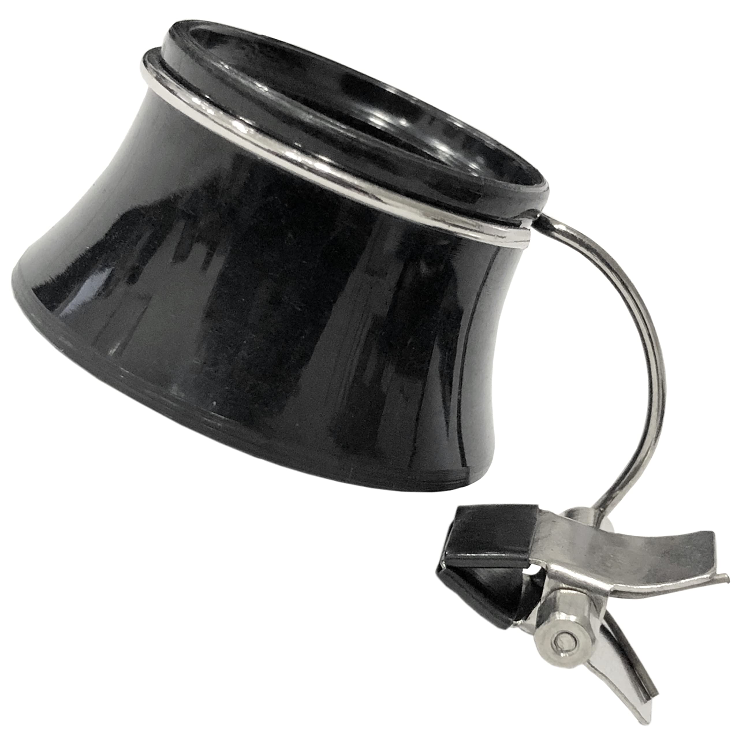 Eyeglass Clip-On 10x Loupe : Glasses Spectacles Magnifier Watchmakers Tool (25)