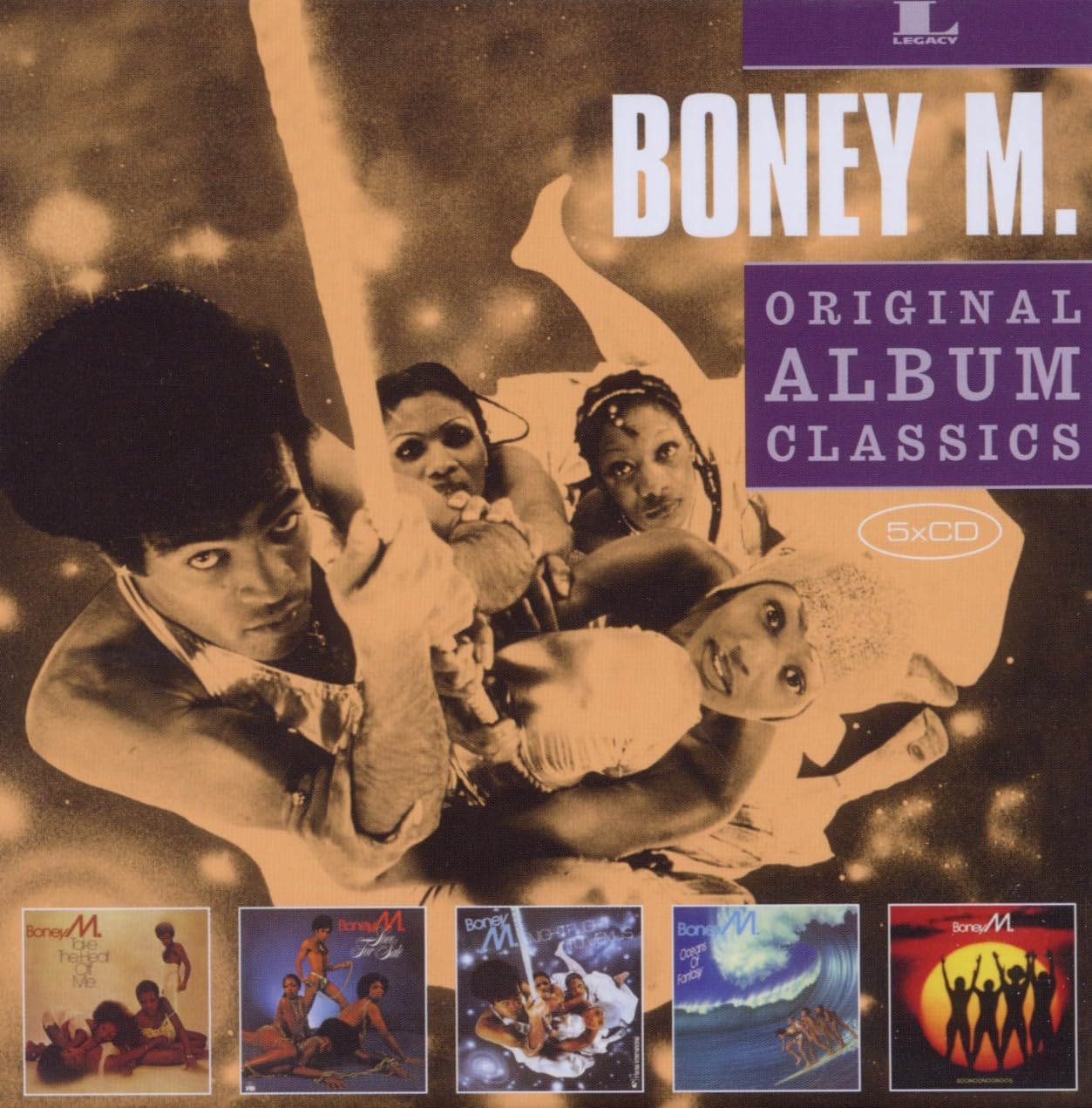5cd Original Album Classics (Take Th E Heat Off Me/Love For Sale/Nightfli Ght To Venus/Oceans Of Fantasy/Boono Onoonoos)