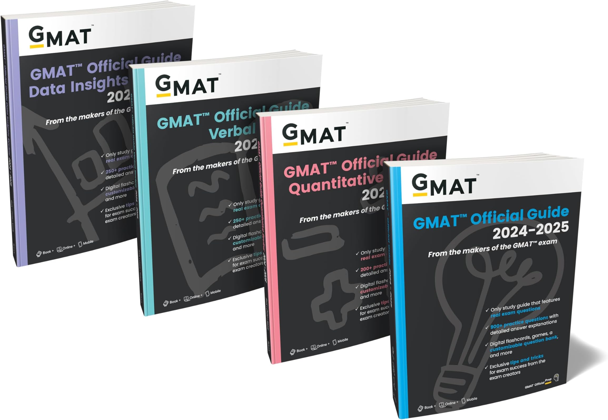 GMAT Official Guide 2024-2025 Bundle: Books + Online Question Bank