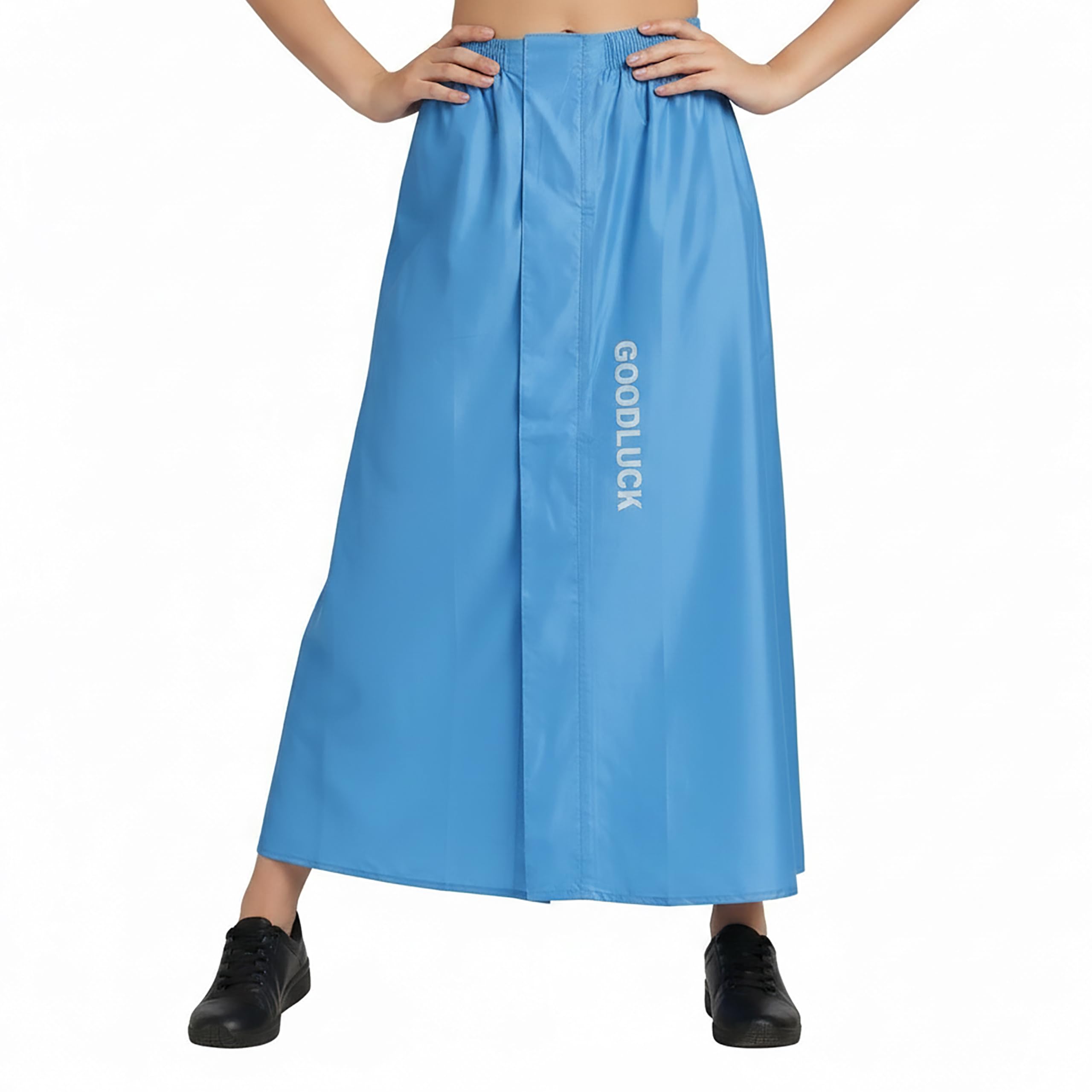 ONLY Rain Coat Skirt Only for Girls & Women | Waterproof Nylon Rain Wear Bottom | Heavy Duty Rain Protection Skirt | Lightweight Monsoon Riding & Outdoor Rain Gear | Sizes XL to 7XL in neutral
