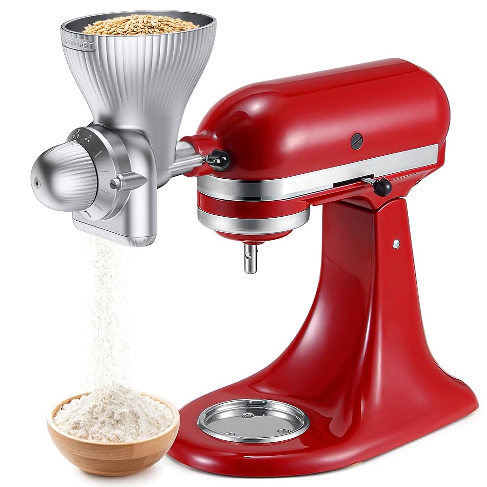 KitchenAid グレインミル 本体 キッチンエイド ｜ スタンドミキサーのグレインミル