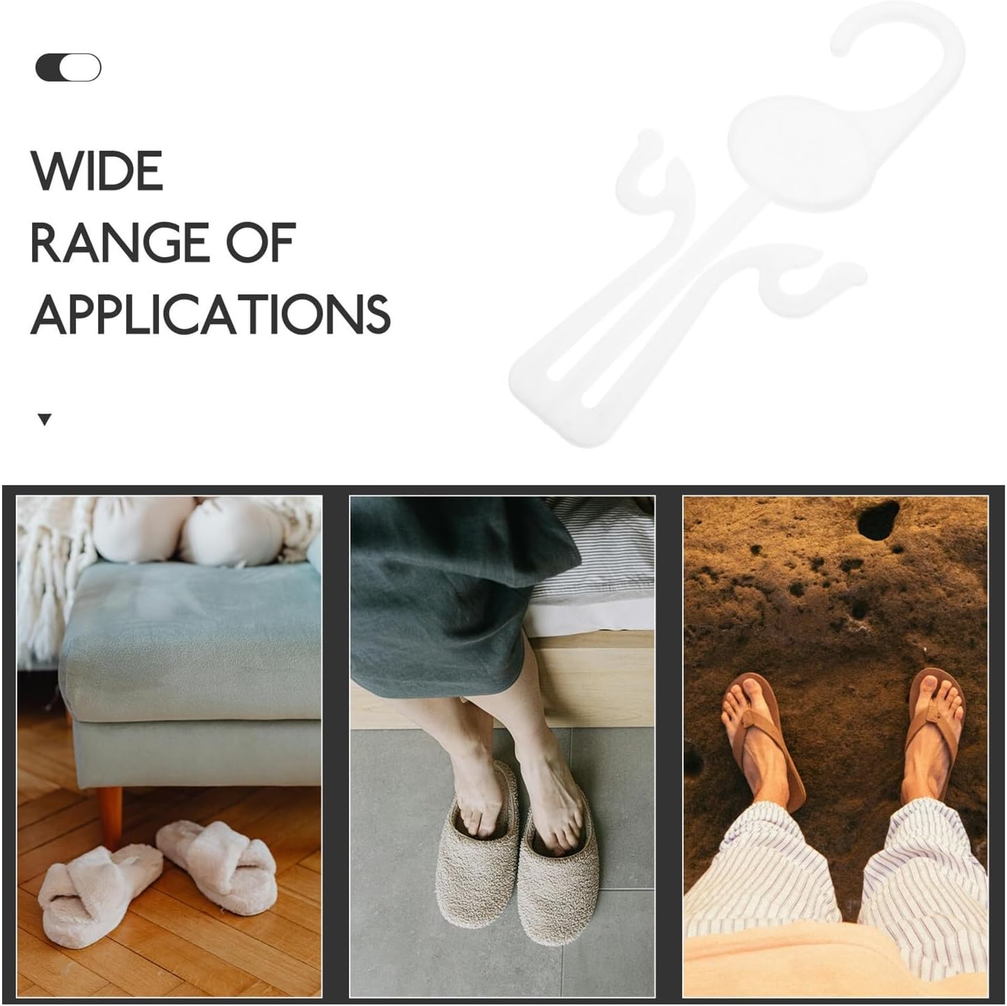 30Pcs Household Sunshine Shoe Rack – Double Hooks for Balcony, Multi-Purpose Drying Rack & Shoe Storage Organizer for Home