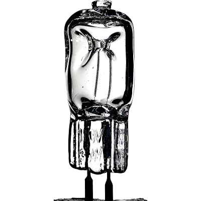 TVaromatics 35W 110V JCD T4 Clear Halogen G5.3 Bipin C2V Filament Single Bulb for Aroma Lamps Oil Warmers