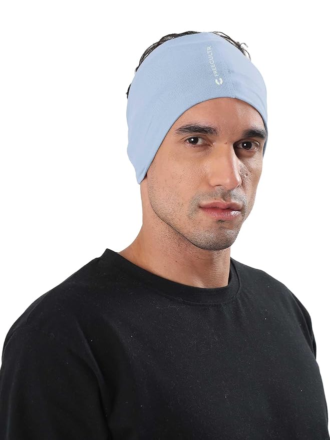 Freecultr Unisex Bamboo Bandana – Antimicrobial, Ultra-Soft, Breathable, and Comfortable Fit. Multipurpose Headband and Face Mask for Dust Protection. 100% Try-On Guarantee.