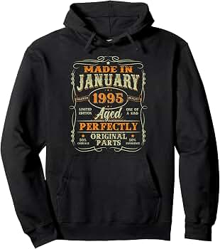 Funny 30th Birthday Shirt For Him – 'Vintage 1995 Original Parts' – Custom Year & Color - View #5