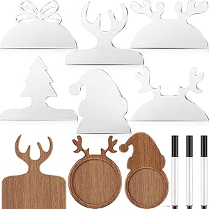 Amazon.com: Frienda 6 Pcs Charcuterie Board Template Acrylic Router ...
