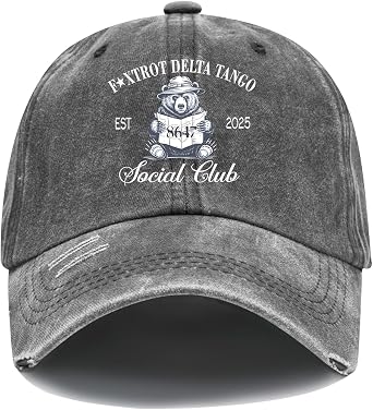 Foxtrot Delta Tango Hat, 8647 Hat, Only You Can Prevent Fascism Cap