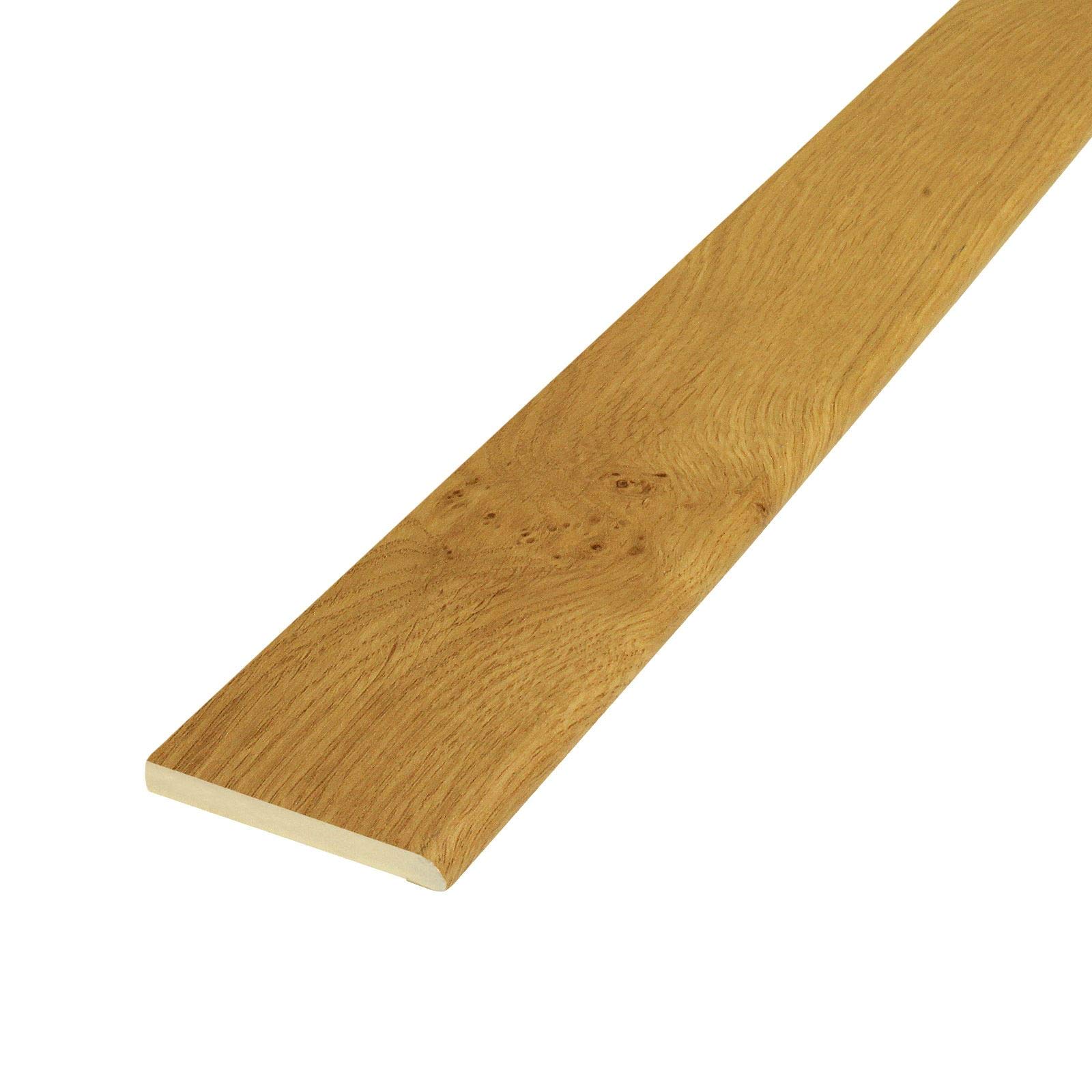 Pencil Round uPVC Architrave Trim (5m) - 65mm, Irish Oak