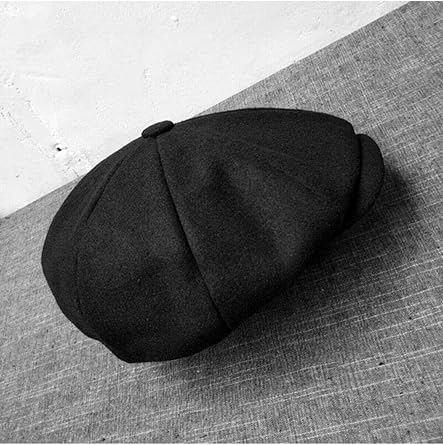 Kışlık Kaşe Kumaş Erkek Şapka Kasket Newsboy Peaky Blinders Kap Hat