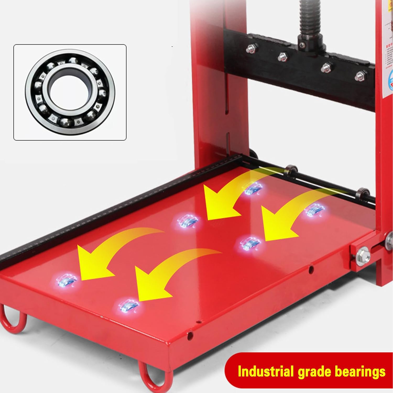 Heavy Duty Paver Block Splitter - Wheel-equipped Concrete/stone Brick Cutter, Fast & Easy To Operate For Paving/granite/marble Landscaping Projects 30-2