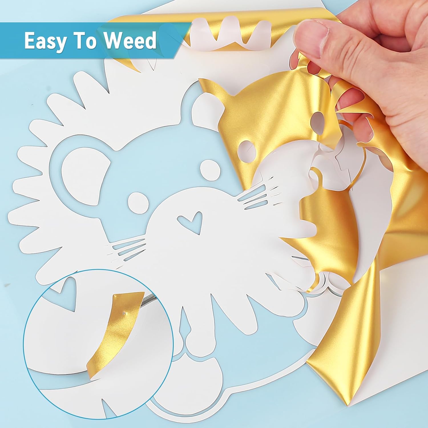Vinile Everyday Iron-on Ocean Termoadesivo Per Cricut Maker 3 - Mondo - Foto 11