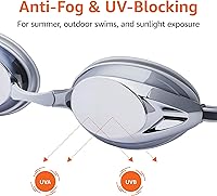 Vista 3 de Yaxa Basics Gafas de natación unisex