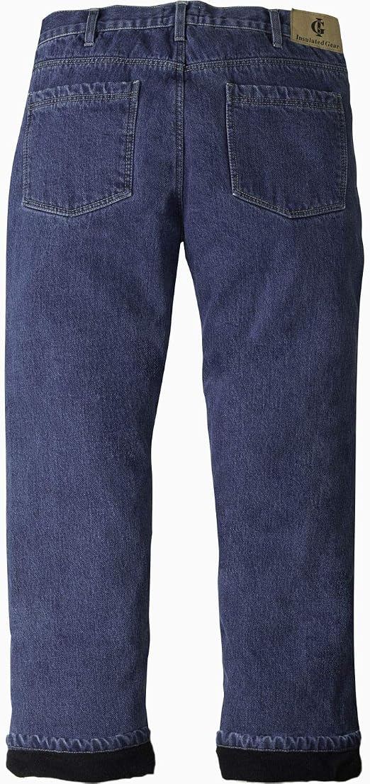 Insulated Gear Fleece Lined Jeans -38 