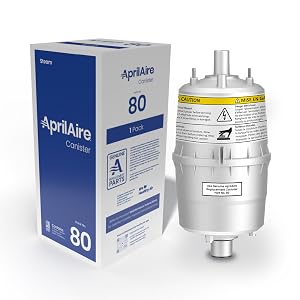 AprilAire 80 Replacement Canister for AprilAire Steam Humidifier Models 800 801 865 and 866 Pack of 1