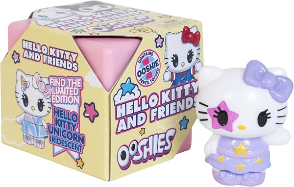 OOSHIES, 1 Figurine à Collectionner, 5 cm, Série Hello Kitty, Modèle mystère, pour Les Enfants dès 5 Ans, HHL02 - 1