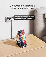 Vista 8 de Cargador inalámbrico para Samsung, estación de carga inalámbrica 3 en 1 para Samsung Galaxy S25 Ultra/S24 Ultra/S23/S22/Note 20/Z Flip 7/Fold 6
