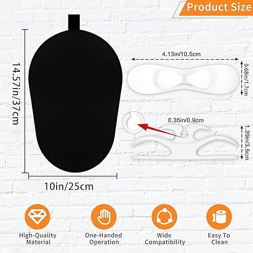 Miniatura 5 de Alfombrilla deslizante para mezclador Kitchenaid, tapete deslizante para mezclador Kitchenaid para tazón de 5-8 cuartos de galón con elevador de