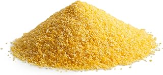 Yellow Organic Cornmeal, Non-GMO, Whole Grain, Fine Meal, Great for Corn...