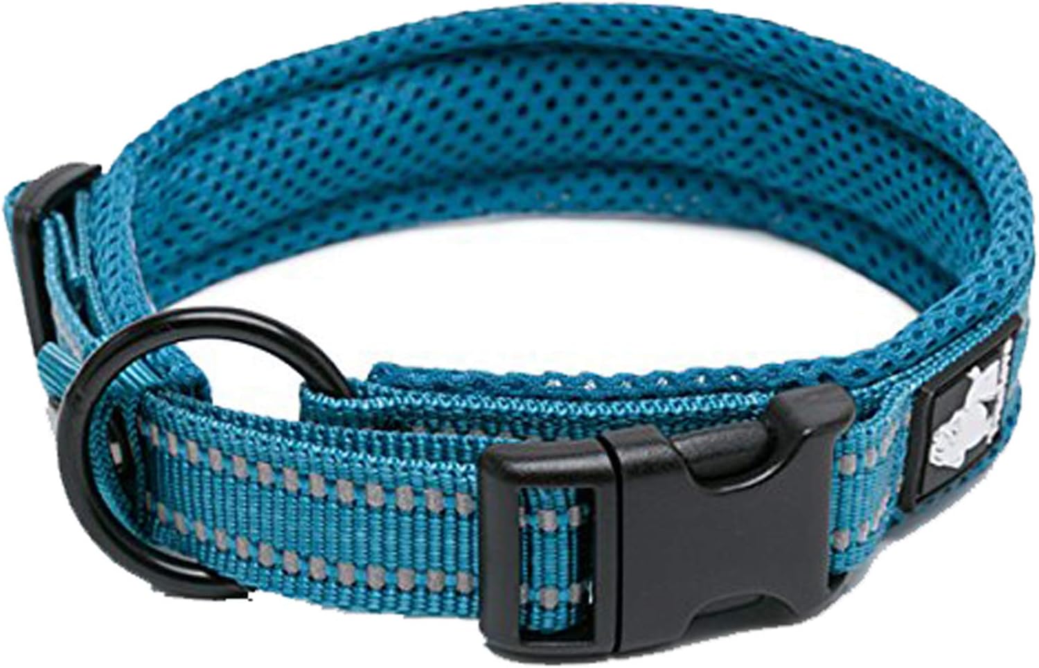 TRUE LOVE Dog Collar Reflective Premium Duraflex Buckle,High Grade Nylon bing No