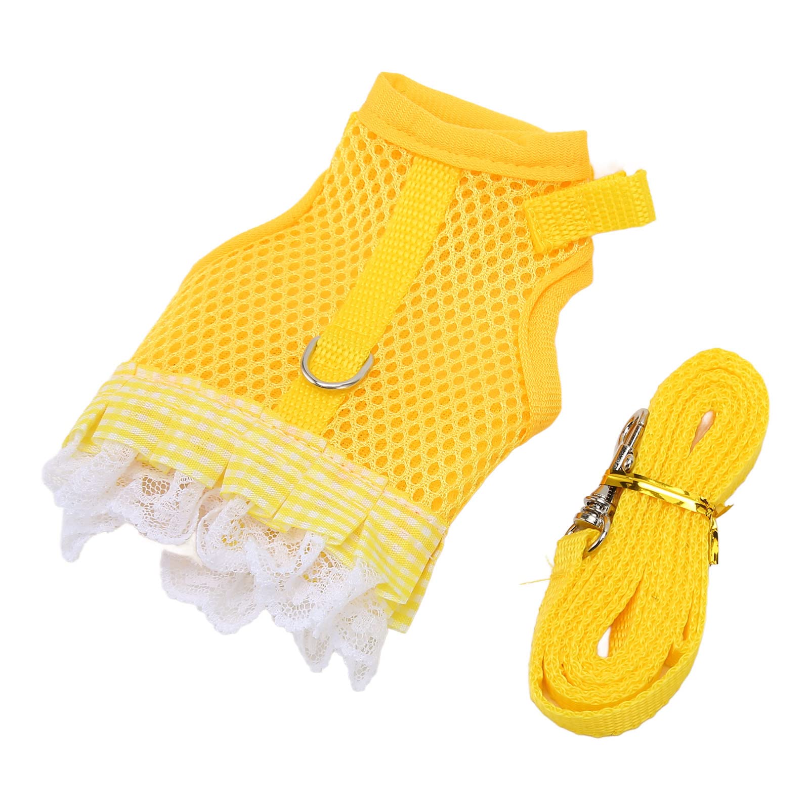 Rabbit Harness Leash, Soft Small Pet Vest Leash Set Breathable Mesh Cute for Walking for Outing (L) (B0C7B6WLBG) Amazon Price History, Amazon Price Tracker