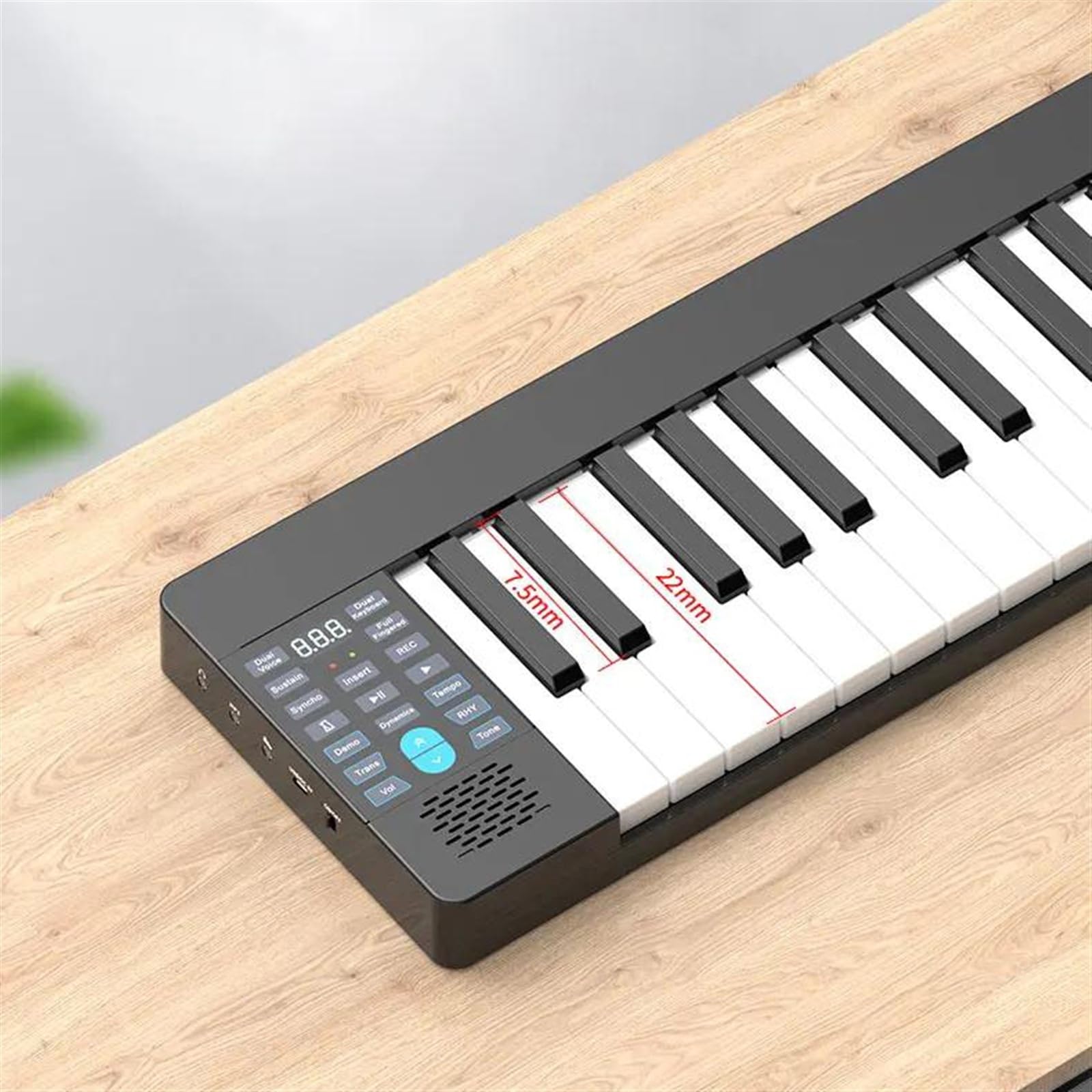 61 鍵盤 キーボード  デジタルピアノ 折りたたみ 電子ピアノ 61鍵盤