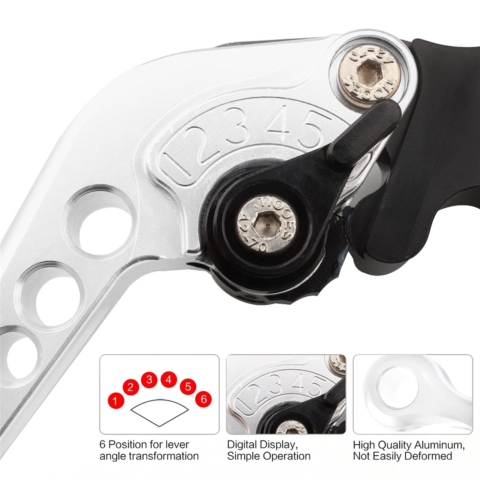 Kupplungs Motorradkupplung Bremszubehör Einziehbarer Einsteller Für Honda Für Schatten 400 600 750 1988-2010 1100 1997-2010