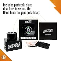 Vista 2 de Rock Stock Nano Electric Guitar Tuner Pedal - Compact Chromatic Tuner Foot Pedal Fits on Any Pedalboard - For Acoustic, Electric, Bass Guitar