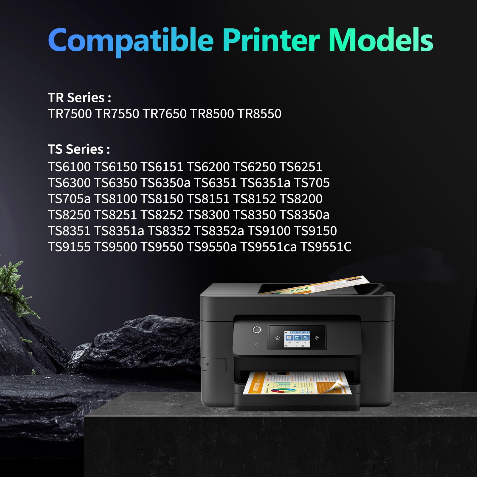 5 CARTUCCE XXL PER CANON PIXMA TS705 TS6150 TS6151 TS6250 TS6251 TS9550 TS9551C