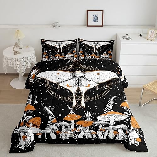 Miniatura 196 de Castle Fairy Juego de edredón con bandera estadounidense, tamaño King, ropa de cama de animales de pastor alemán para niñas y adolescentes, juego