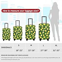 Vista 11 de URBEST Funda protectora para maleta, antiarañazos y suciedad, Otoño de vidrieras