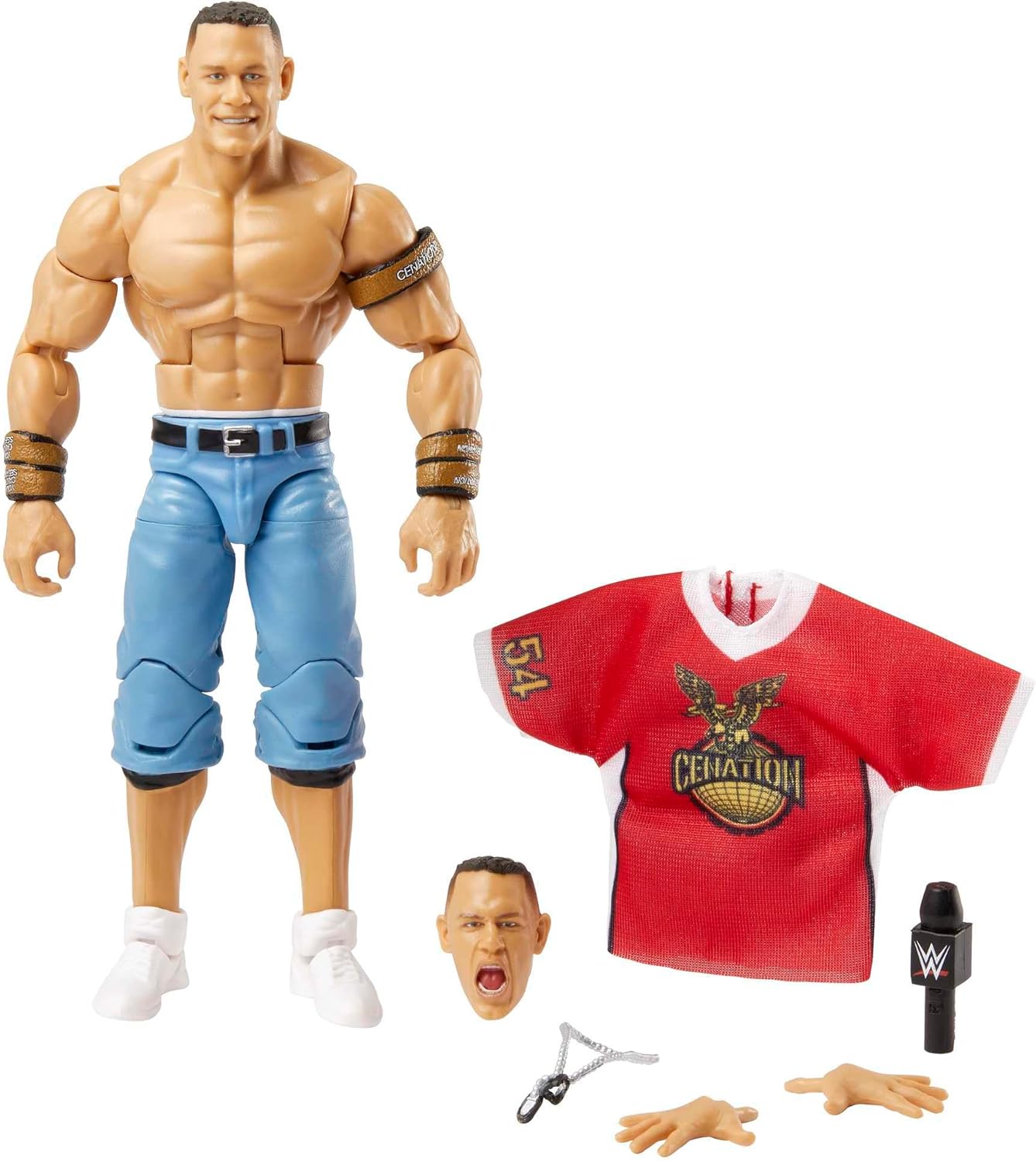 MATTEL WWE Ruthless Aggression Elite Figurine Articulée John Cena