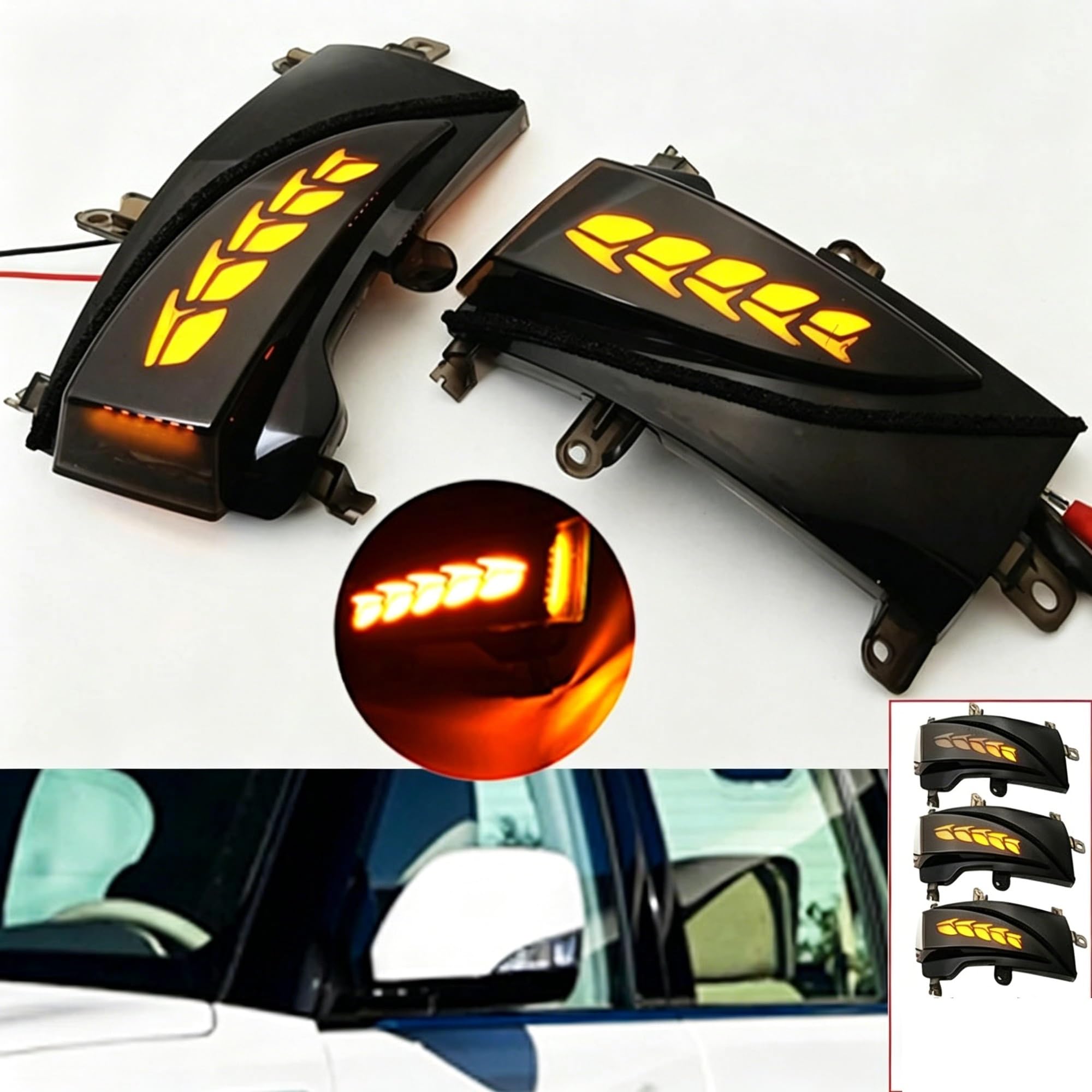 Kierunkowskazy samochodowe Dla Infiniti QX56 Z62 2011-2013 QX80 2014-2017 Boczne Skrzydło Kierunkowskaz W Lusterku Wstecznym Sekwencyjny Dynamiczny HIMIUSIKTC
