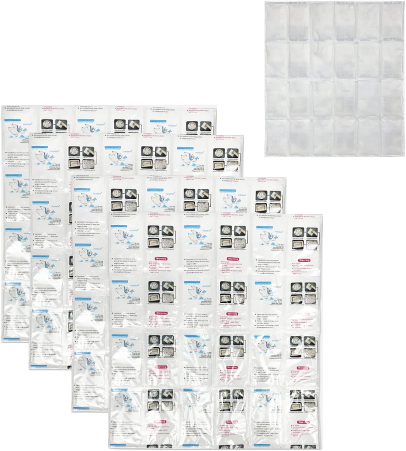 Dry Ice Packs for Shipping Frozen Food Ice Blankets for