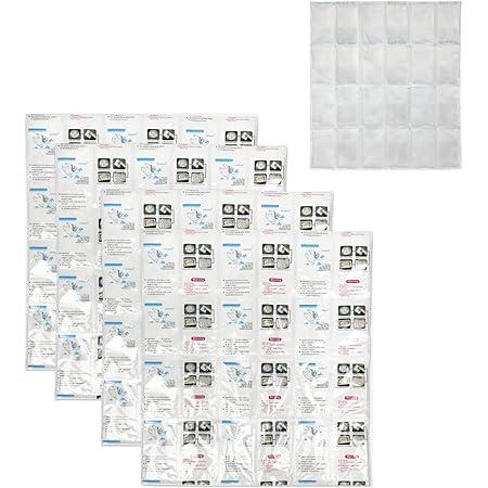 Reusable Ice Cubes Reusable Dry Ice Pack Sheets Cooler -Freezers